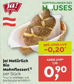 ADEG Ja! natürlich bio mohnflesserl Angebot