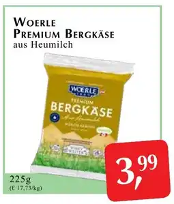 Winkler Markt Woerle premium bergkäse Angebot