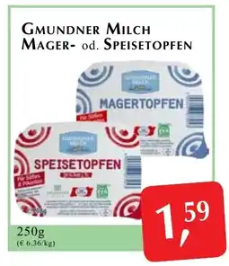 Winkler Markt Gmundner milch mager- od. speisetopfen Angebot