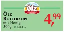 Winkler Markt Ölz butterzopf Angebot