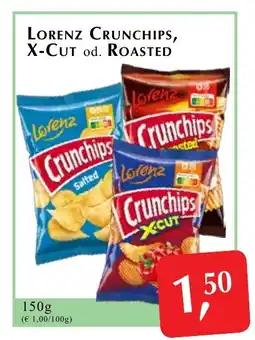 Winkler Markt Lorenz crunchips, x-cut od. roasted Angebot