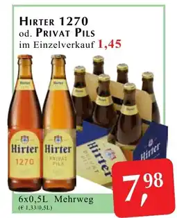Winkler Markt Hirter 1270 od. privat pils Angebot