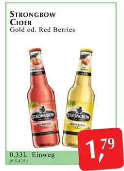 Winkler Markt Strongbow cider Angebot