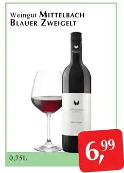 Winkler Markt Weingut mittelbach blauer zweigelt Angebot