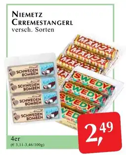 Winkler Markt Niemetz crremestangerl Angebot