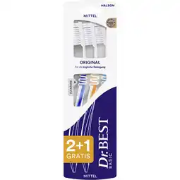 Metro Zahnbürste Original Mittel 2+1 gratis, Preisangabe ohne MwSt. (Preis inkl. MwSt. 3,35 €), METRO Angebot