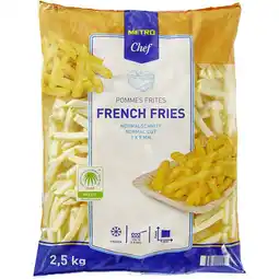 Metro Pommes Frites, Preisangabe ohne MwSt. (Preis inkl. MwSt. 7,69 €), METRO Angebot