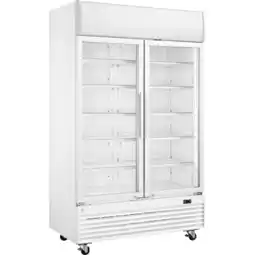 Metro Doppel Glastürkühlschrank GSC2100, Preisangabe ohne MwSt. (Preis inkl. MwSt. 1078,80 €), METRO Angebot