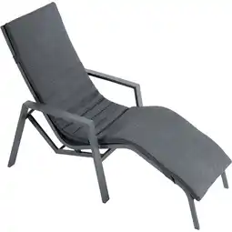 Metro Alu-Kippliege mit Auflage, Preisangabe ohne MwSt. (Preis inkl. MwSt. 214,80 €), METRO Angebot