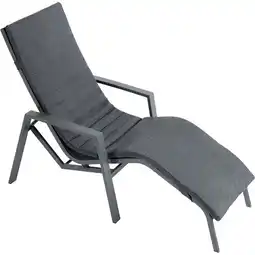 Metro Alu-Kippliege mit Auflage, Preisangabe ohne MwSt. (Preis inkl. MwSt. 214,80 €), METRO Angebot