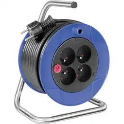 Metro Kabeltrommel blau 15m, Preisangabe ohne MwSt. (Preis inkl. MwSt. 29,99 €), METRO Angebot