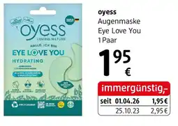dm Augenmaske Eye Love You dm Angebot