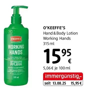 Hand&Body Lotion Working Hands