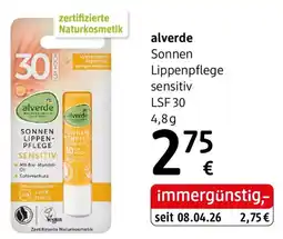 dm Sonnen Lippenpflege sensitiv LSF30 Angebot