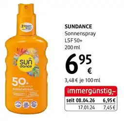 dm Sonnenspray LSF50+ Angebot