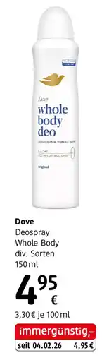dm Deospray Whole Body Angebot