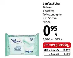 dm Deluxe Feuchtes Toilettenpapier Angebot