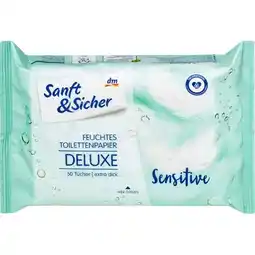 dm Deluxe Feuchtes Toilettenpapier div. Sorten dm Angebot