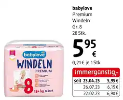 dm Premium Windeln Gr.8 Angebot