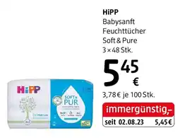 dm Babysanft Feuchttücher Soft&Pure Angebot