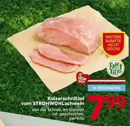 Billa Kaiserschnitzel vom strohwohlschwein Angebot