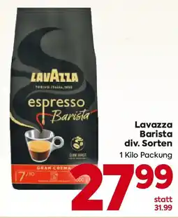 Billa Lavazza Barista Angebot
