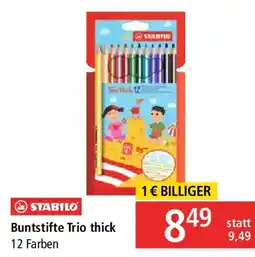 Pagro Diskont Buntstifte Trio thick Angebot
