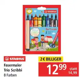 Pagro Diskont Fasermaler Trio Scribbi Angebot