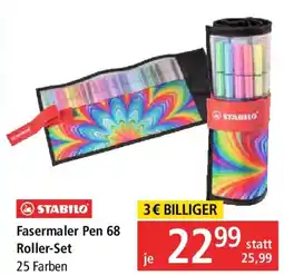Pagro Diskont Fasermaler Pen 68 Roller-Set Angebot