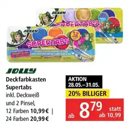 Pagro Diskont JOLLY Deckfarbkasten Supertabs Angebot