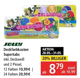 Pagro Diskont JOLLY Deckfarbkasten Supertabs Angebot