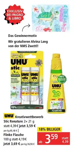 Pagro Diskont UHU Kreativwettbewerb Stic Renature Angebot