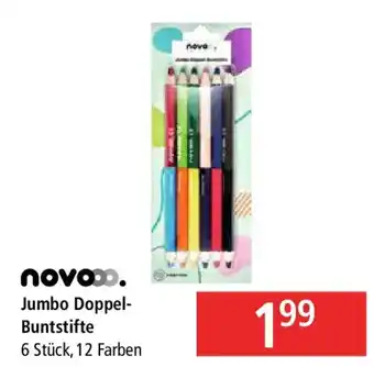 Pagro Diskont novo. Jumbo Doppel- Buntstifte Angebot