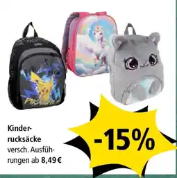Pagro Diskont Kinderrucksäcke Angebot