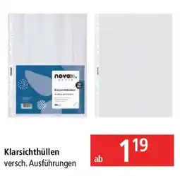 Pagro Diskont Klarsichthüllen Angebot