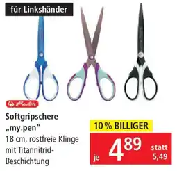 Pagro Diskont Softgripschere ,,my.pen Angebot