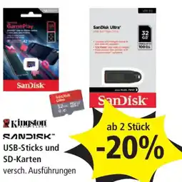 Pagro Diskont USB-Sticks und SD-Karten Angebot