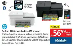 Pagro Diskont DeskJet 4220e¹ weiß oder 4320 schwarz Angebot