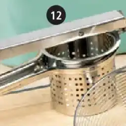Pagro Diskont Kartoffelpresse aus Edelstahl silber Angebot