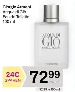 Bipa Acqua Di Gio Eau de Toilette Angebot