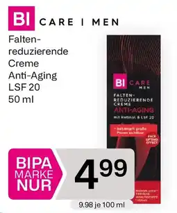Bipa Men anti aging cream lsf 20 Angebot