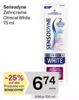 Bipa Clinical White Zahnpasta Angebot
