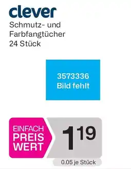 Bipa Clever schmutz und farbfangtücher Angebot