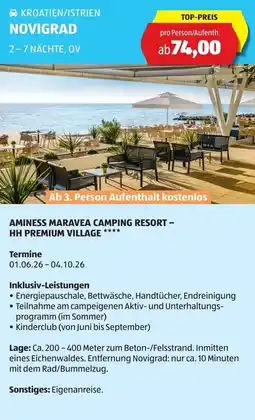 Hofer Reisen Kroatien/istrien novigrad Angebot