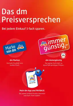 dm Das ganze Sortiment zu dauerhaft günstigen Preisen. Angebot