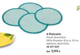 Tchibo Eduscho 4 Platzsets Angebot