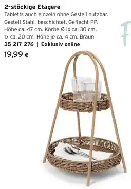 Tchibo Eduscho 2 stöckige Etagere Angebot