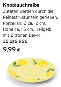 Tchibo Eduscho Knoblauchreibe Angebot