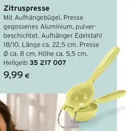 Tchibo Eduscho Zitruspresse Angebot