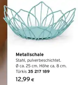 Tchibo Eduscho Metallschale Angebot